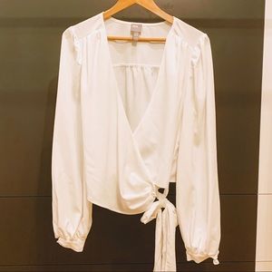 Super sale! 3/30$ 🎉 Asos White Wrap Blouse